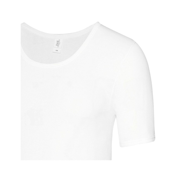 Esge Herren halbarm Unterhemden Doppelripp 5er Pack Jacken 1/2 Arm