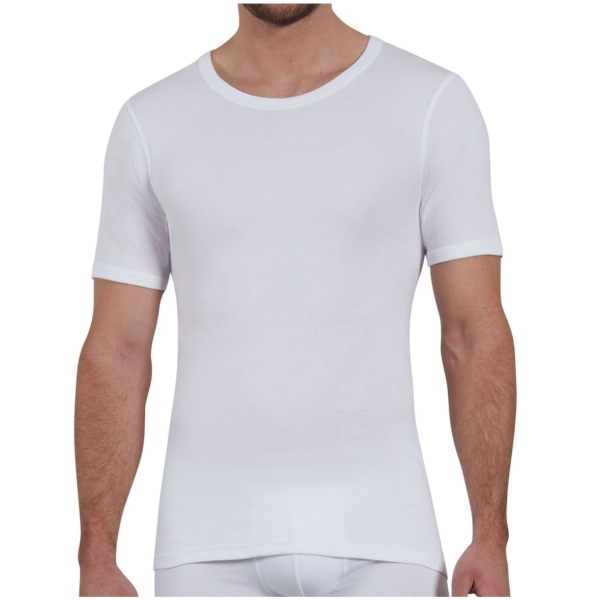 Götzburg Herren Unterhemden Premium Feinripp 3er Pack Shirts 1/2 Arm