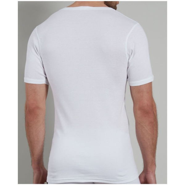 Götzburg Herren Unterhemden Premium Feinripp 3er Pack Shirts 1/2 Arm