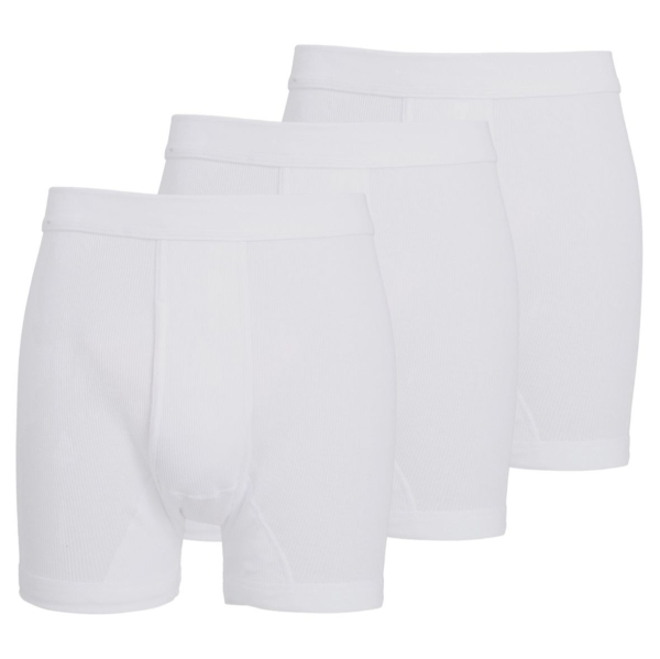 Götzburg Herren Pants Classic Doppelripp 3er Pack Hosen kurz