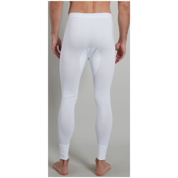 Götzburg Herren lange Unterhose Classic Feinripp Hose lang