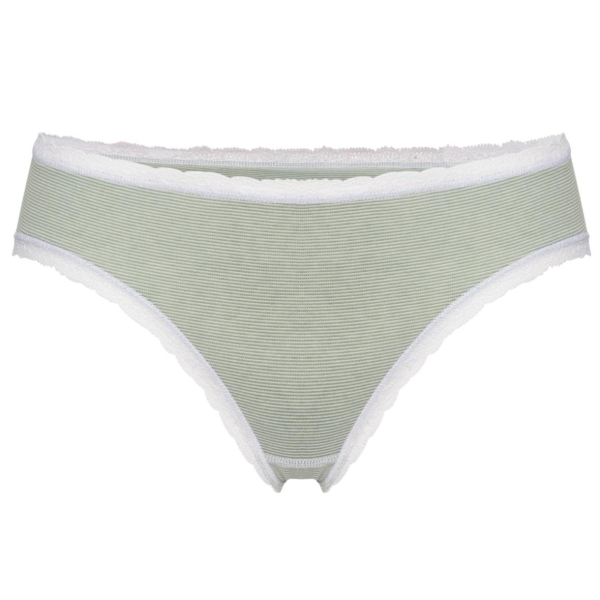 Conta Damen Hüftslip Ringel mit Spitze