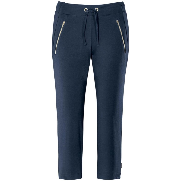 schneider sportswear Damen 3/4 lange Trainingshose ODESSAW Caprihose Fitness Freizeit