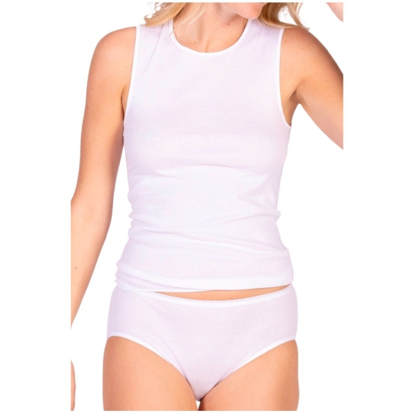 Nina von C. Fine Cotton Spenzer ohne Arm 3er Pack