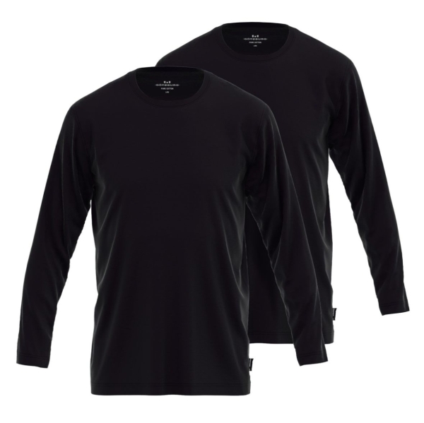 Götzburg Herren langarm Shirts 2er Pack California 1/1 Arm Shirts Longsleeve