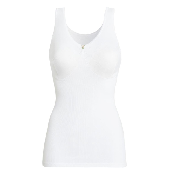 Conta Damen Achselhemd Doppelripp 5er Pack