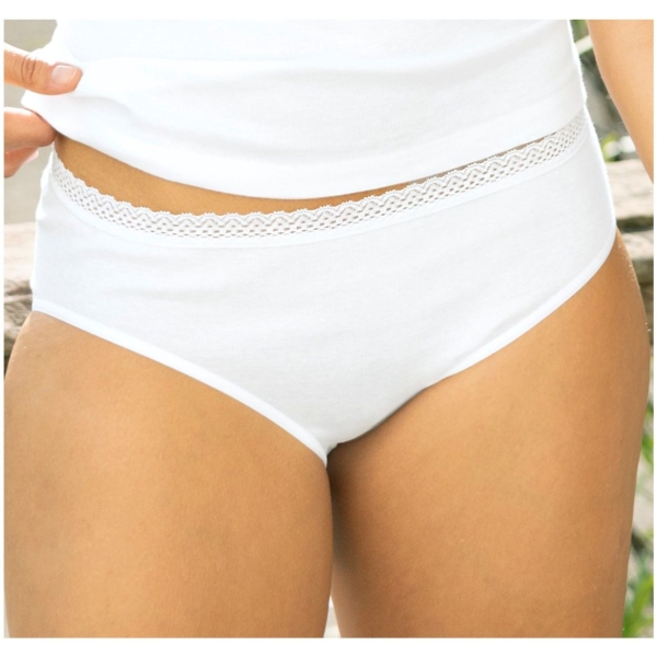 Nina von C. Damen Bikinislip Basic Baumwolle