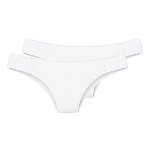 Pompadour Damen Tangas Cotton Light 2er Pack