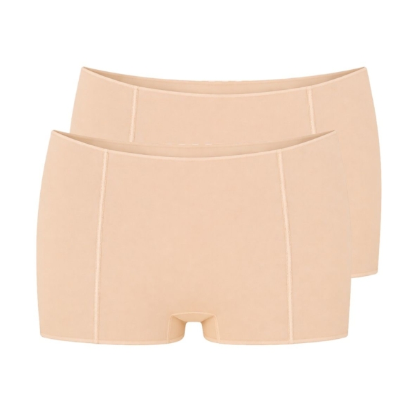 Pompadour Damen Pants Cotton Light 2er Pack Pantys