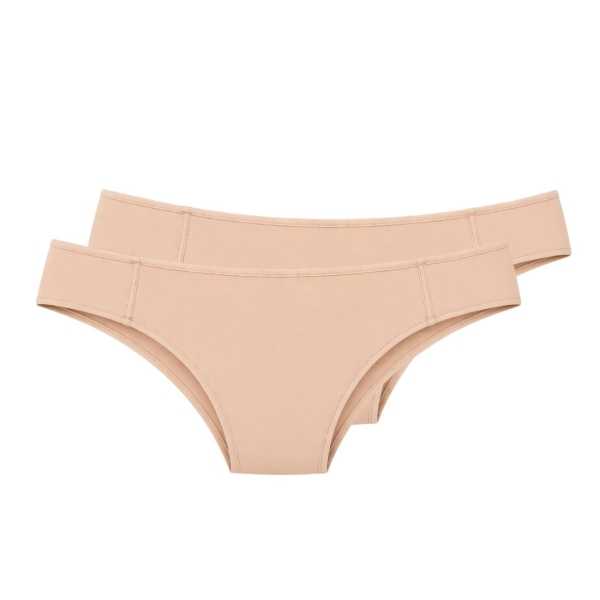 Pompadour Damen Tangas Cotton Light 2er Pack