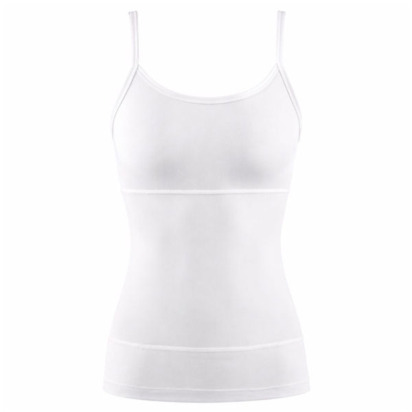 Pompadour Damen Unterhemd Body Shaper 3-Zonen Trägertop