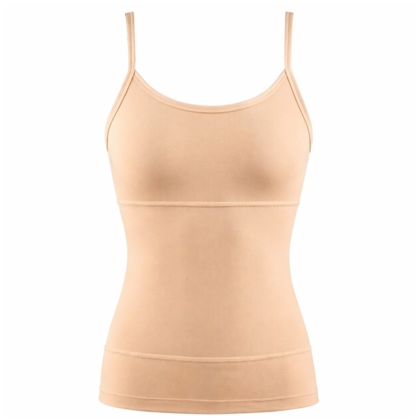 Pompadour Damen Unterhemd Body Shaper 3-Zonen Trägertop