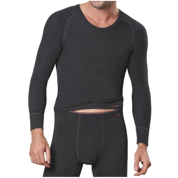Conta Herren langarm Unterhemd Thermo Shirt 1/1 Arm