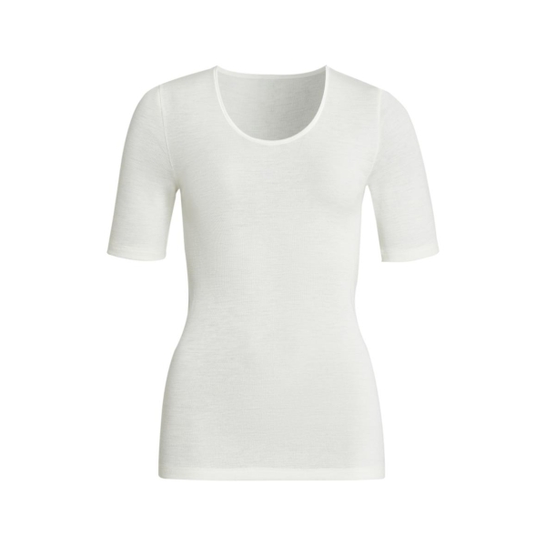 Conta Damen halbarm Unterhemd Schurwolle/Modal 3er Pack Spenzer 1/4 Arm