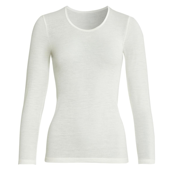 Conta Damen langarm Unterhemd Schurwolle/Modal Spenzer 1/1 Arm