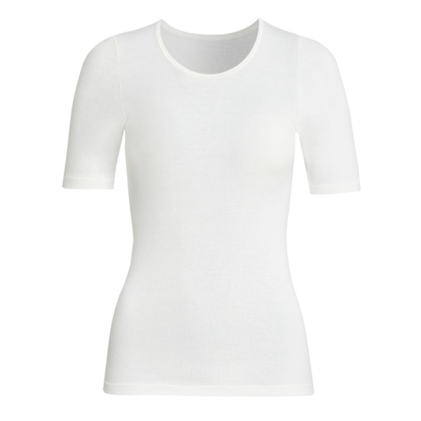 Sangora by Conta Damen halbarm Unterhemd Angora/Baumwolle Spenzer 1/4 Arm