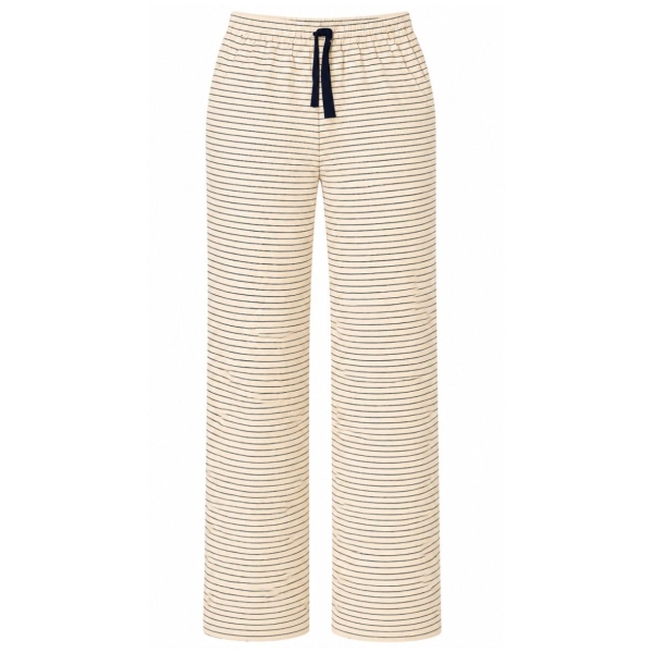 Pompadour Damen lange Schlafhose Loungewear Pyjamahose