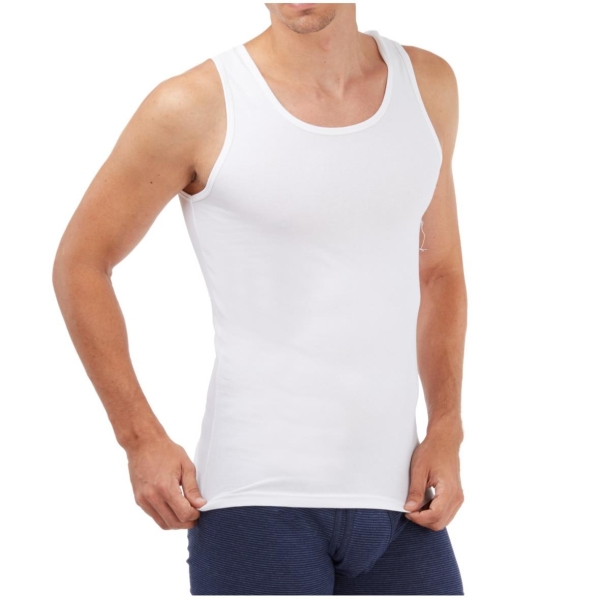 Schöller Herren Unterhemd Basic Cityshirt