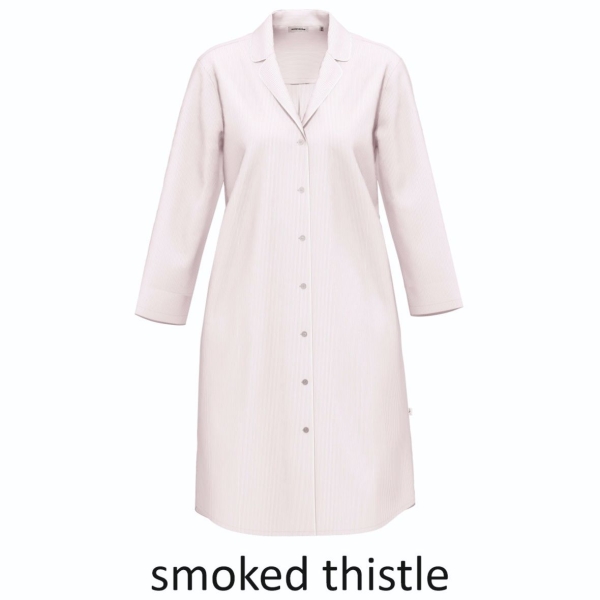 Seidensticker Damen langarm Nachthemd lang Nightwear
