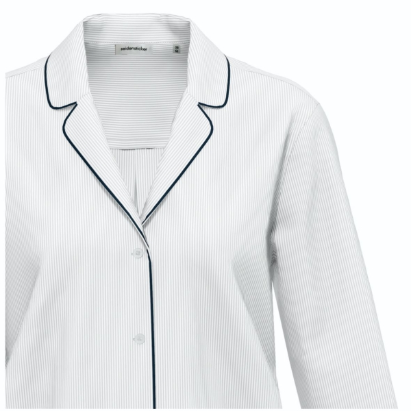 Seidensticker Damen langarm Nachthemd lang Nightwear