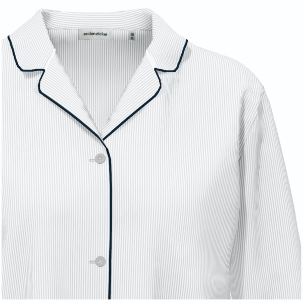 Seidensticker Damen langer Schlafanzug Nightwear Pyjama lang