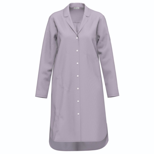 Seidensticker Damen langarm Nachthemd lang Nightwear