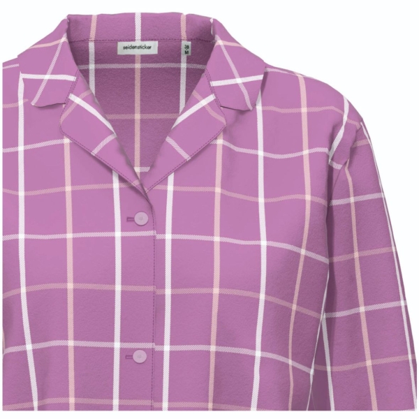Seidensticker Damen langer Schlafanzug Nightwear Pyjama lang