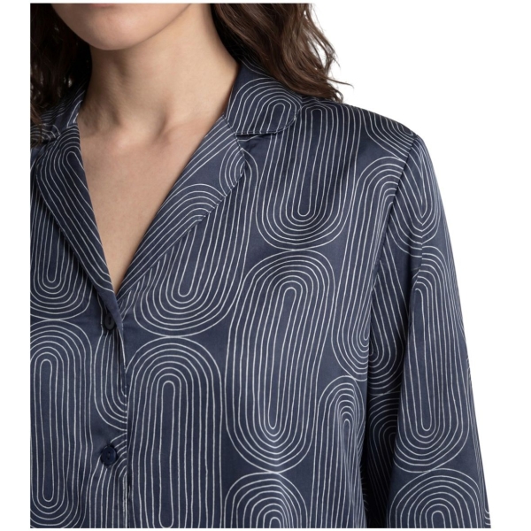 Seidensticker Damen langarm Nachthemd Nightwear Classic
