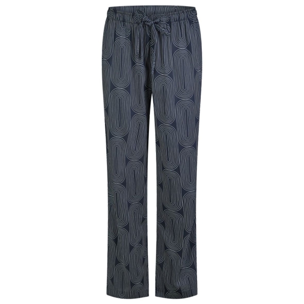 Seidensticker Damen langer Schlafanzug Nightwear Classic Pyjama lang
