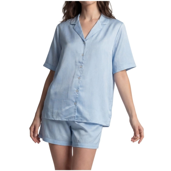 Seidensticker Damen kurzer Schlafanzug Nightwear Classic Pyjama kurz