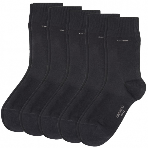 Camano Unisex Ca-Soft Cotton Socks 5 Paar