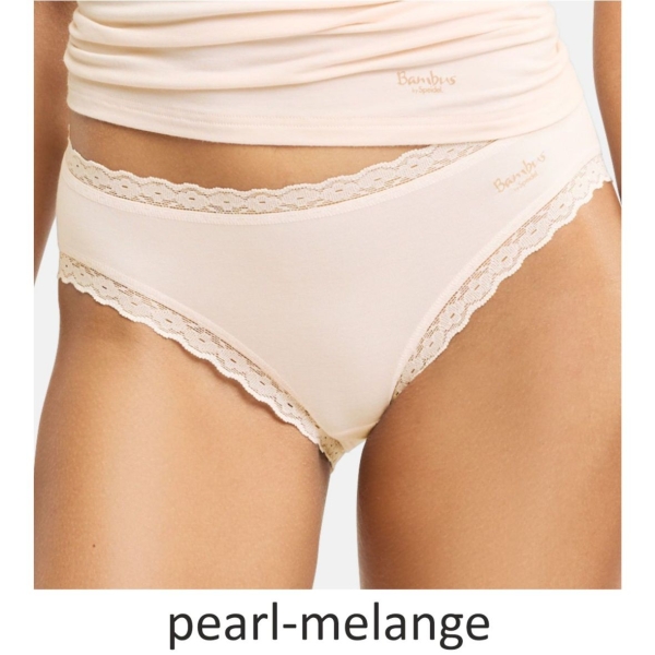 Speidel Damen Bikinislip mit Spitze Bambus Fashion