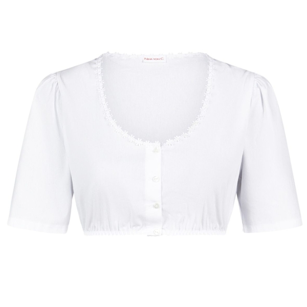 Nina von C. Dirndl-Bluse halbarm Marlene