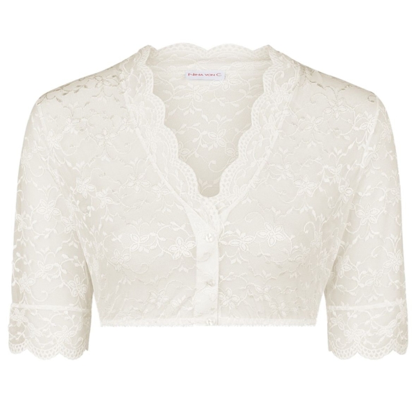Nina von C. Dirndl-Bluse halbarm Marlene