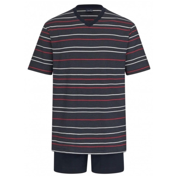 Ammann Herren kurzer Schlafanzug Nightwear Pyjama kurz