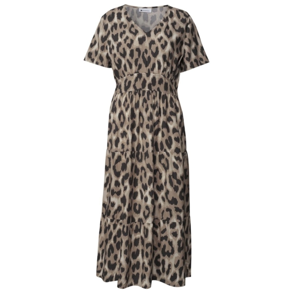 Street One Damen Sommerkleid mit Leo-Muster
