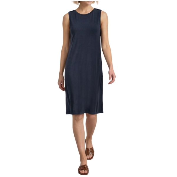 Street One Damen Kleid knielang aus Jersey