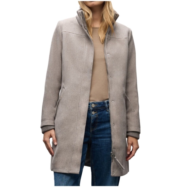 Street One Damen Mantel mit Stehkragen
