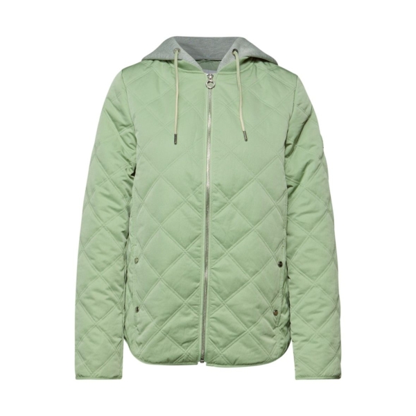 Street One Damen Steppjacke mit abnehmbarer Kapuze