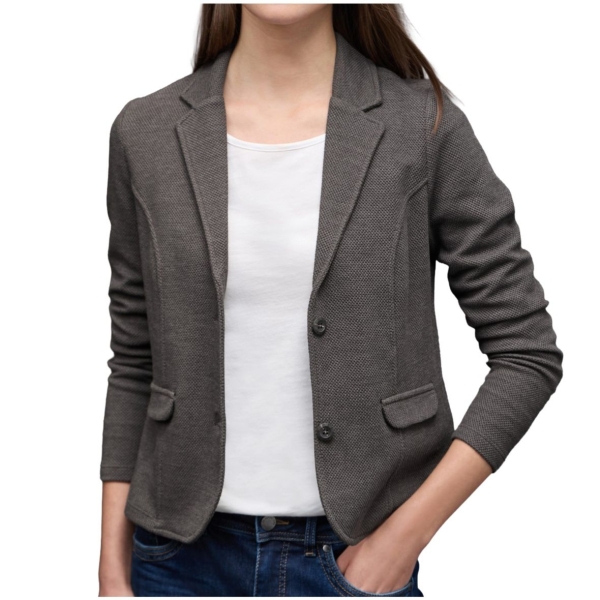 Street One Damen Blazer Basic mit Reverskragen