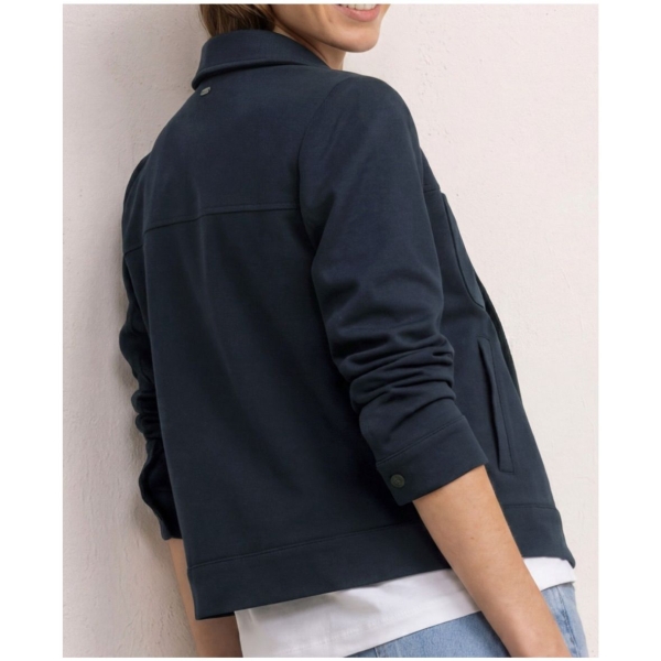 Street One Damen Jacke mit Zipper und Brusttaschen