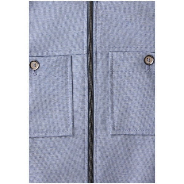 Street One Damen Blouson Melange-Look mit Zipper