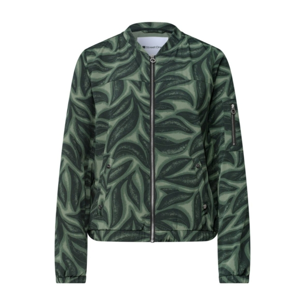 Street One Damen Jacke mit Blouson-Kragen
