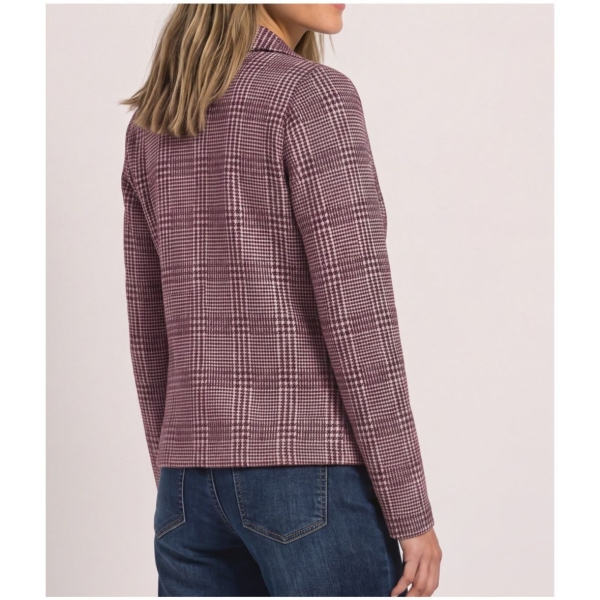 Street One Damen Blazer mit Karomuster