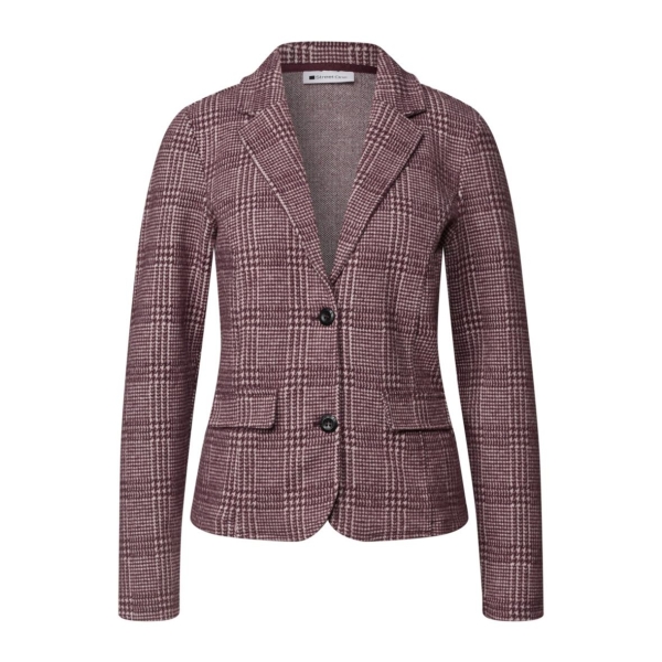Street One Damen Blazer mit Karomuster