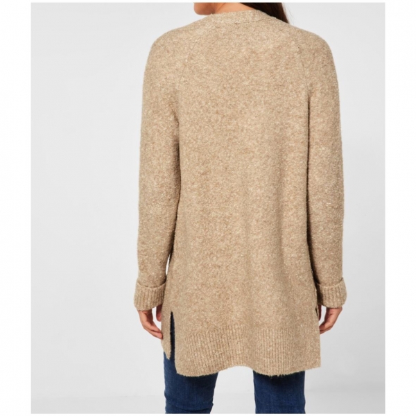Street One Damen Strickjacke Boucle Cardigan