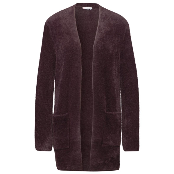 Street One Damen Strickjacke Federgarn