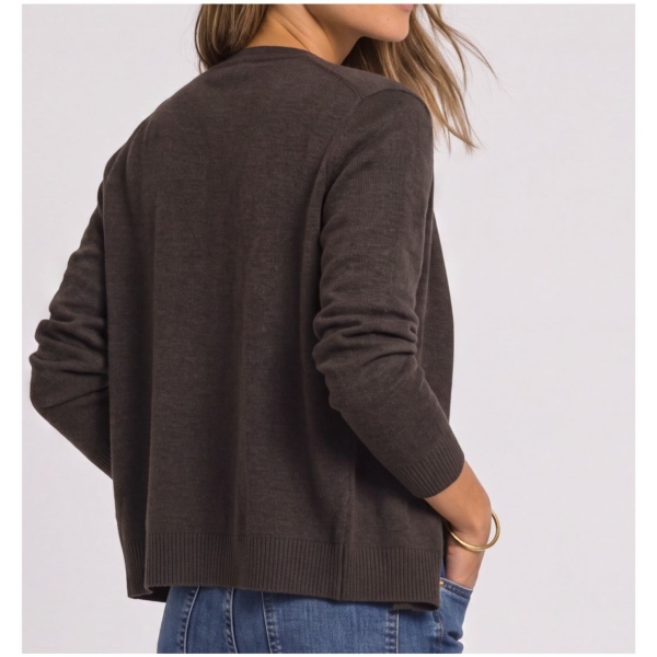 Cecil Damen Strickjacke mit V-Neck und Knopfleiste Cadigan