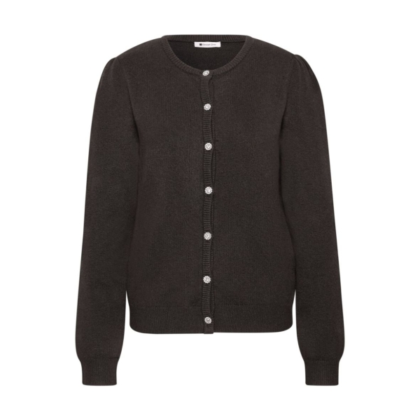 Street One Damen Cardigan mit Rundhals Strickjacke