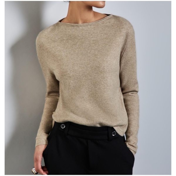 Street One Damen Pullover Schlitz-Detail